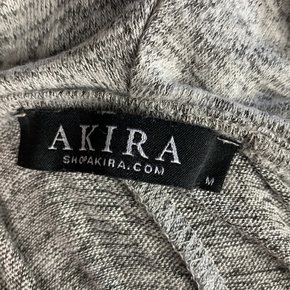 Akira Sleeveless Cowl Neck Swing Sweater Dress with Pockets - Picture 5 of 6